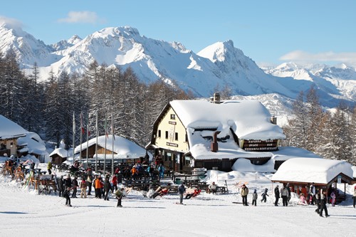 sauze d'oulx ski huts in sunshine affordable ski breaks