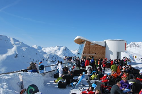 rendl beach st anton views