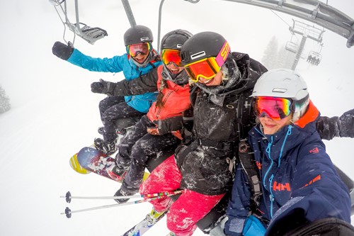 Aspen Snowmass chairlift mates