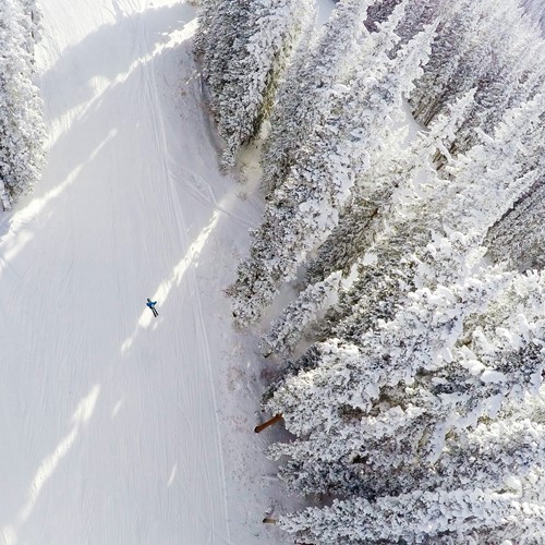 Aspen Snowmass birds eye view