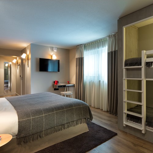 Hotel Heliopic-Chamonix-France-family room