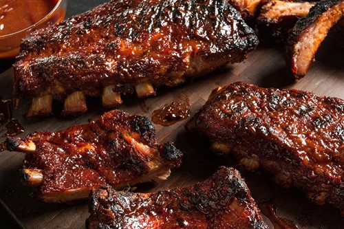 dusty's finger lickin ribs and bbq sauce
