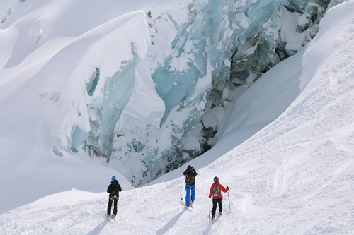 vallee blanche off piste skiing chamonix