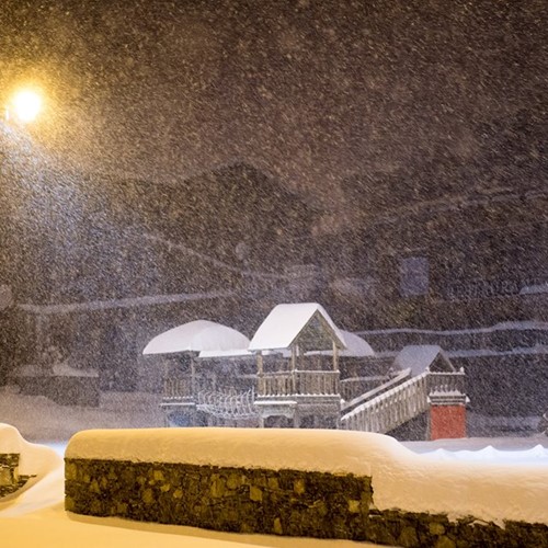 Val Thorens snowfall yesterday