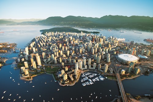 Vancouver twin centre, Vancouver island