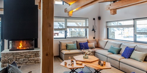 Flexiski Operated Chalet Des Cascades Les Arcs Living Area