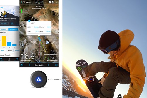 Sports tracker, cool stuff for skiers