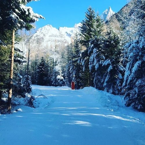 Chamonix new snow