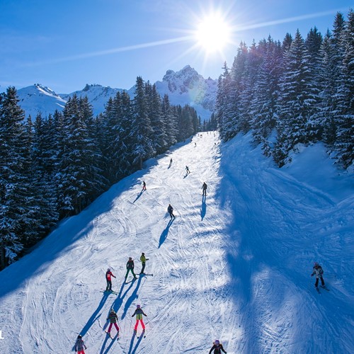 ski conditions in Courchevel