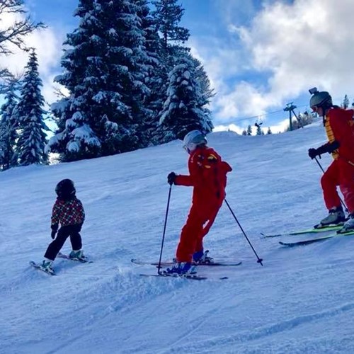 St Johann ski resort, plenty of snow