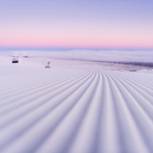 fresh snow slopes in Trysil