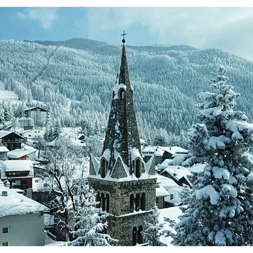 snowfall in sauze d'oulx