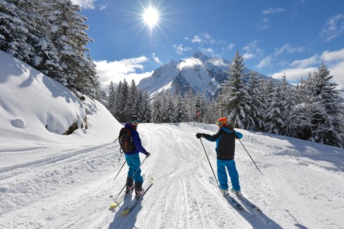 skiing in la clusaz from Manchester