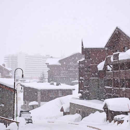 snowing in Tignes, 2017-2018