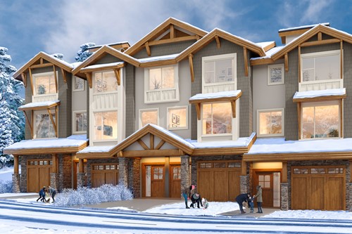 Sun Peaks Resort Updates - Echo Landing townhoomes