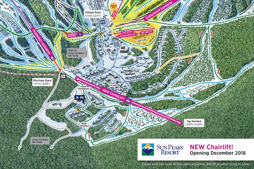 Sun Peaks - Rresort Updates - new chairlift