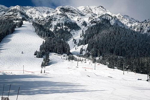 Banff ski mountain, Alberta