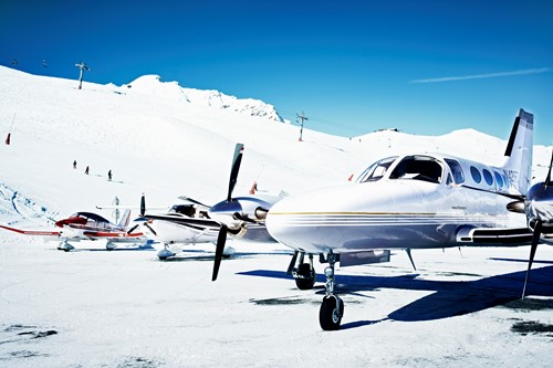 Courchevel Altiport, fly to Courchevel