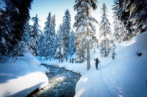 Walking in Courchevel