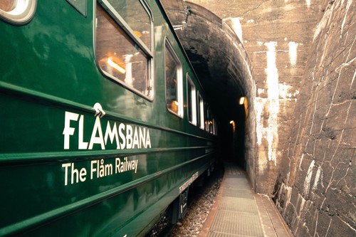 Flamsbana train, Norway - Geilo