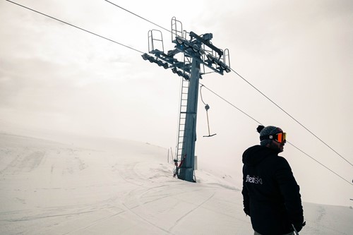 skiing in Myrkdalen, Norway