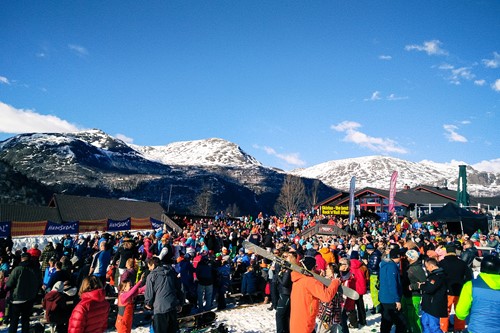 Party in Hemsedal, ski Norway