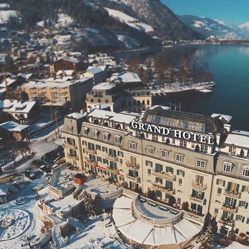 Zell am See ski weekends lake Grand Hotel view